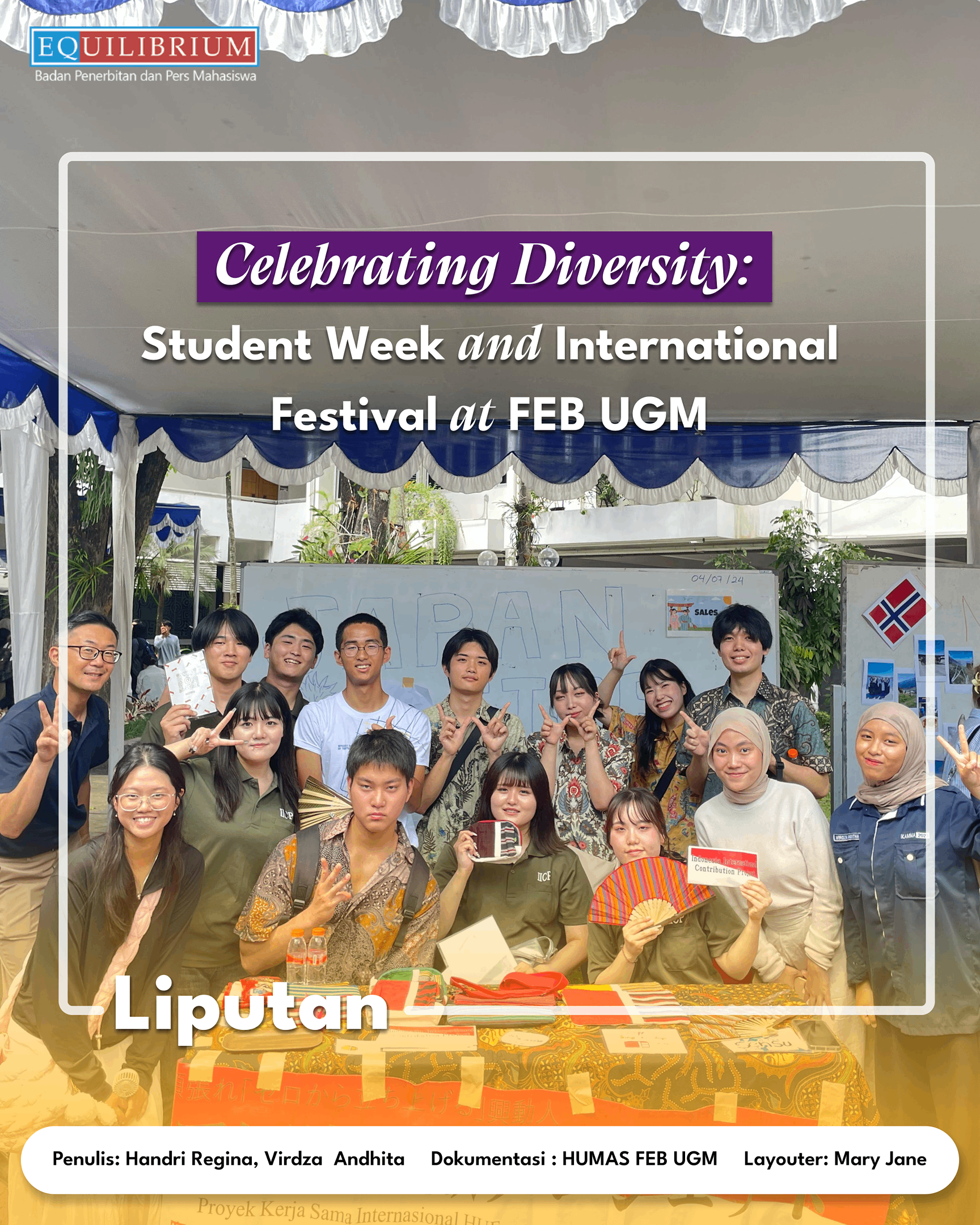 Celebrating Diversity: Student Week and International Festival at FEB UGM