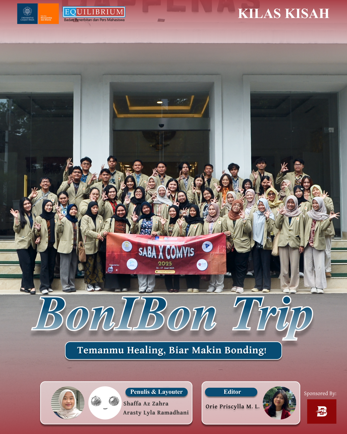 SABA X Company Visit bersama BonIbon Trip: Temanmu Healing, Biar Makin Bonding!