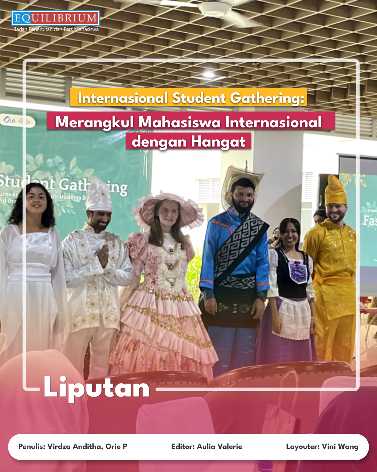 International Student Gathering: Merangkul Mahasiswa Internasional dengan Hangat