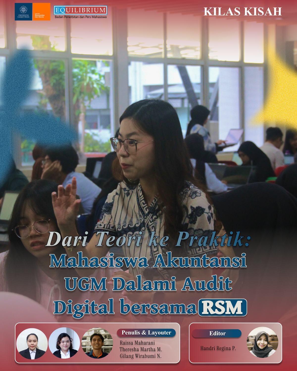 Dari Teori ke Praktik: Mahasiswa Akuntansi UGM Dalami Audit Digital bersama RSM Indonesia