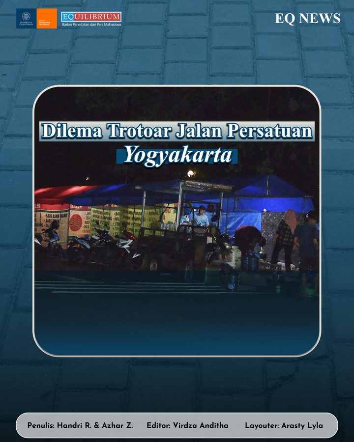 Dilema Trotoar Jalan Persatuan, Yogyakarta