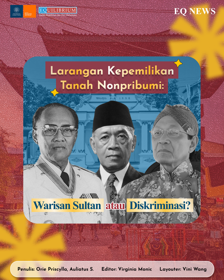 Larangan Kepemilikan Tanah Nonpribumi: Warisan Sultan atau Diskriminasi?